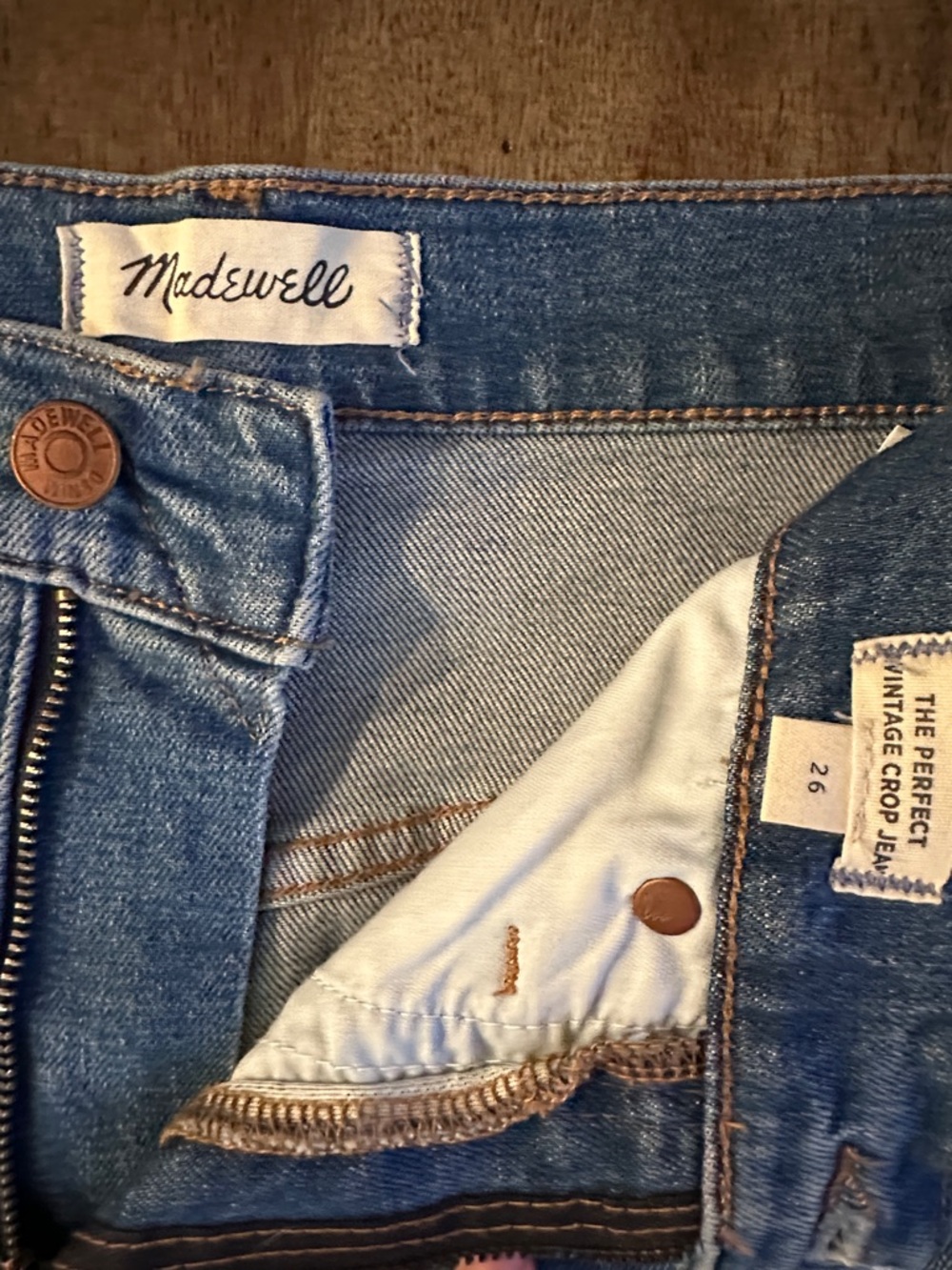 Madewell Women’s The Perfect Vintage Crop Jean - Picture 2 of 5